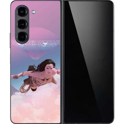 Wonder Woman 1984 (2020) Flying Pose Galaxy Z Fold5 5G Skin